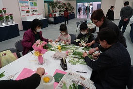 花束づくり体験教室